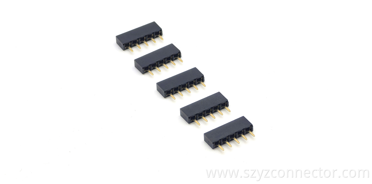 2.54mm femalr header h5.0mm 2.54mm femalr header h5.0mm